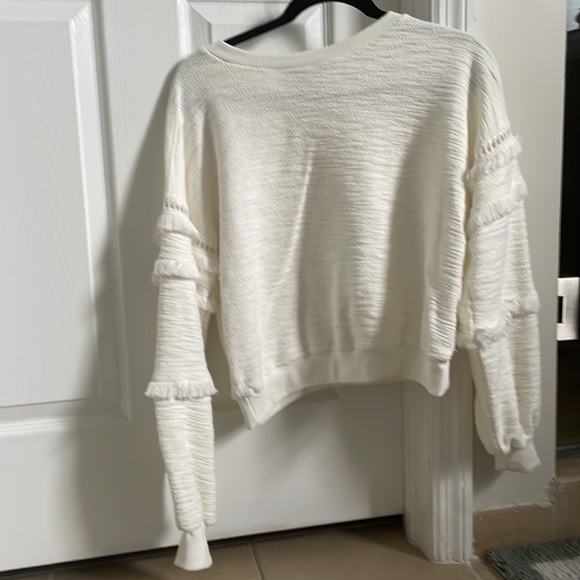Vici White Sweater - Picture 2 of 4